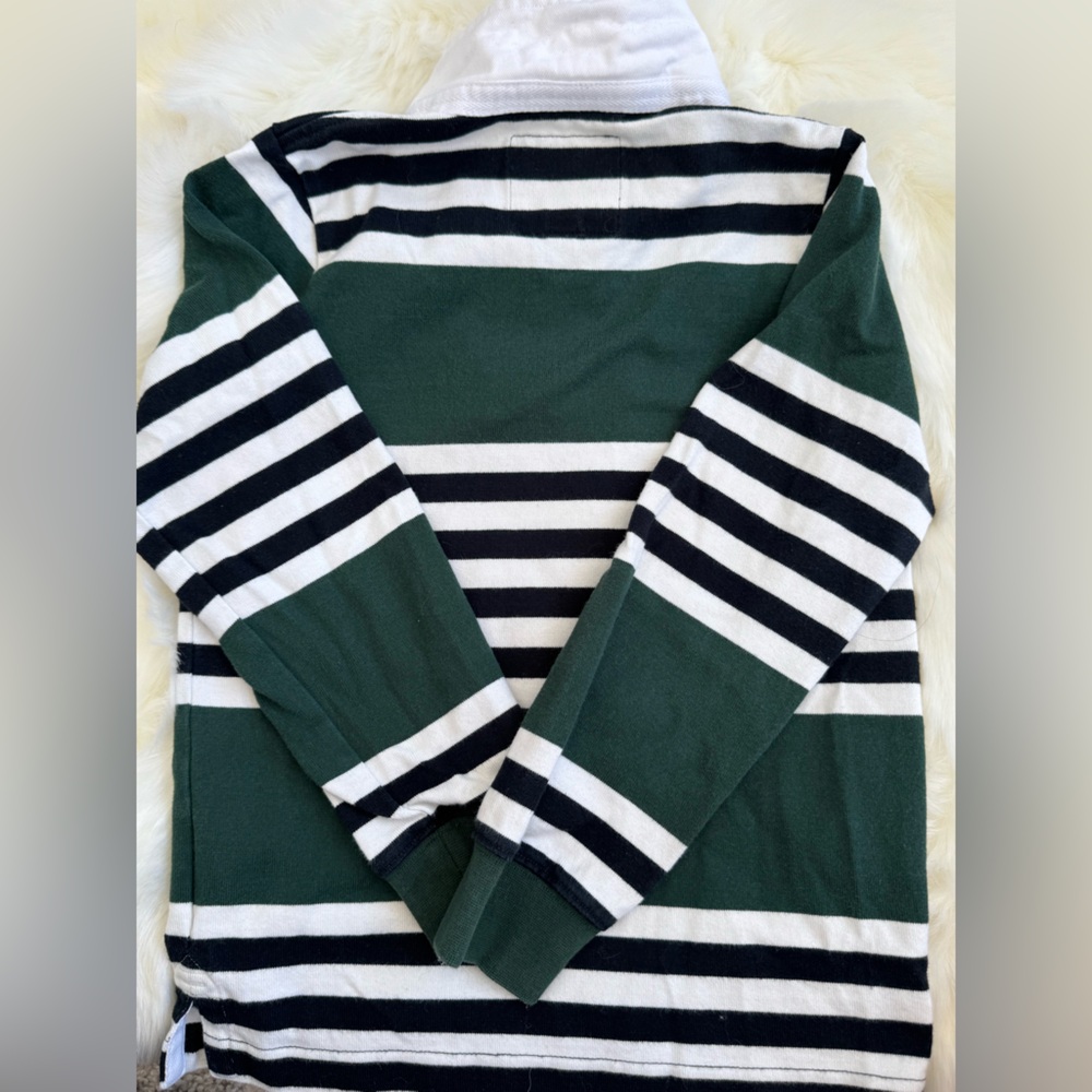 Striped Green and Black Sweater